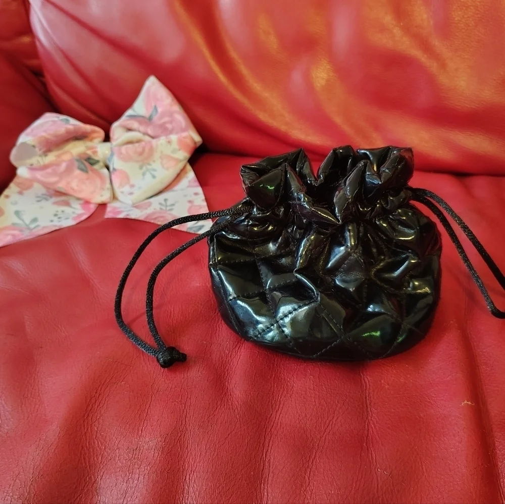 Guess Black Drawstring Pouch